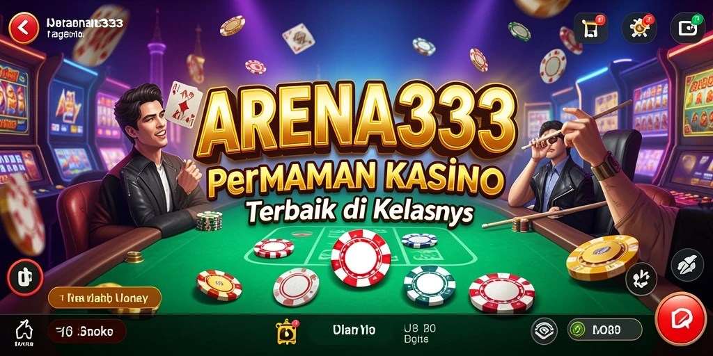 Screenshot gameplay ARENA333 yang menampilkan aksi seru Kasino.