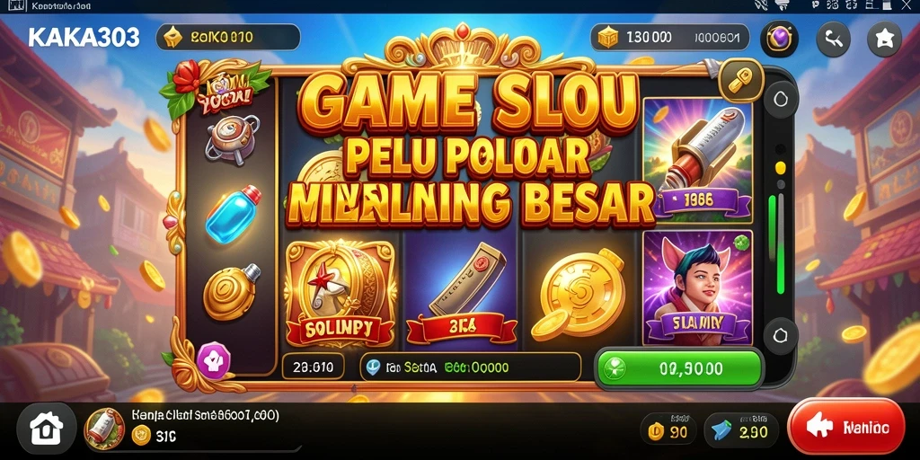 Screenshot gameplay KAKA303 menampilkan pengalaman bermain Slot yang seru.